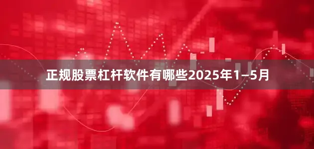 正规股票杠杆软件有哪些　　2025年1—5月